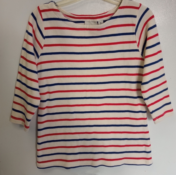 90s L.L.Bean Yarn-Dyed Stripes Sweater - Picture 1 of 4